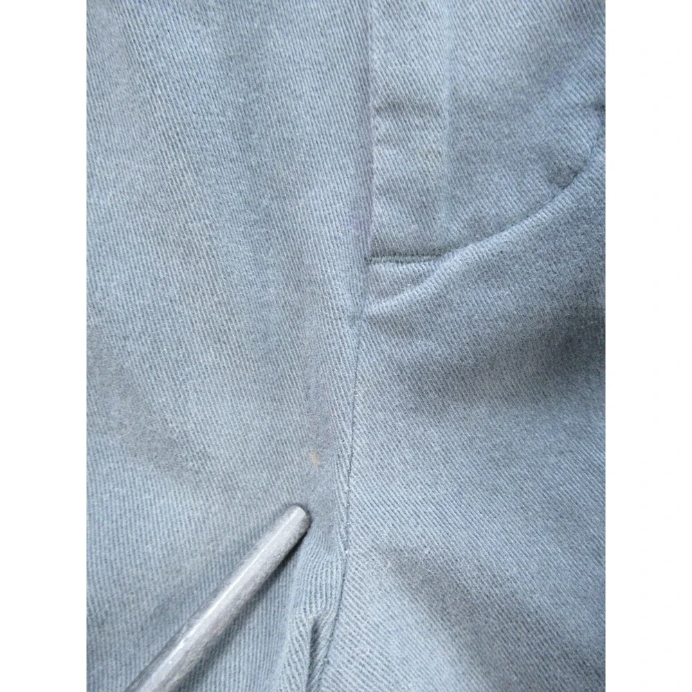 Banana Republic Pants Men Sz 40 Long (Fits 33 x 33) Gray Pleated Front